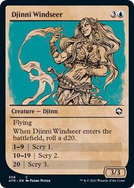 Djinni Windseer (Showcase), Adventures in the Forgotten Realms 306