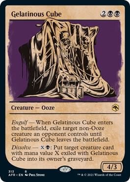 Gelatinous Cube (Showcase), Adventures in the Forgotten Realms 313
