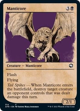Manticore (Showcase), Adventures in the Forgotten Realms 314