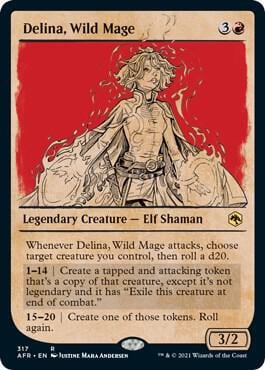 Delina, Wild Mage (Showcase), Adventures in the Forgotten Realms 317