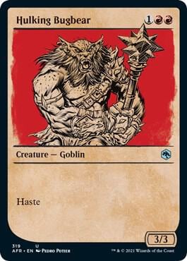 Hulking Bugbear (Showcase), Adventures in the Forgotten Realms 319