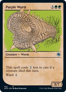 Purple Worm (Showcase), Adventures in the Forgotten Realms 332