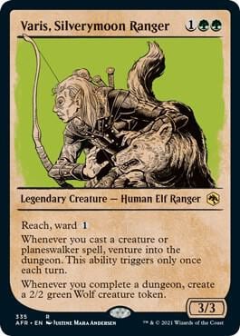 Varis, Silverymoon Ranger (Showcase), Adventures in the Forgotten Realms 335