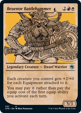 Bruenor Battlehammer (Showcase), Adventures in the Forgotten Realms 337