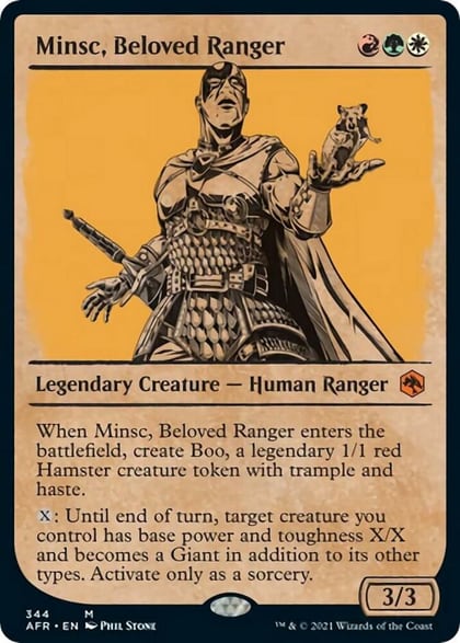Minsc, Beloved Ranger (Showcase), Adventures in the Forgotten Realms 344