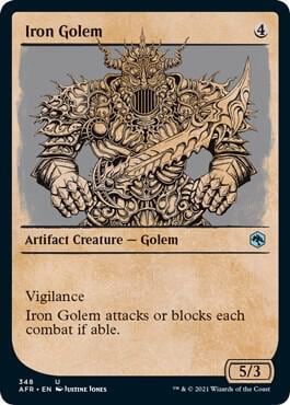 Iron Golem (Showcase), Adventures in the Forgotten Realms 348