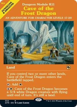 Cave of the Frost Dragon (Dungeon Module), Adventures in the Forgotten Realms 350