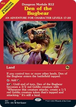 Den of the Bugbear (Dungeon Module), Adventures in the Forgotten Realms 351