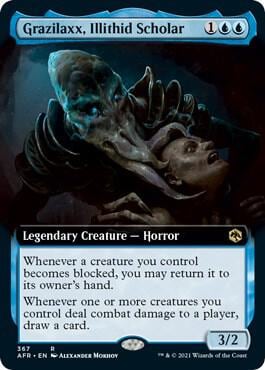 Grazilaxx, Illithid Scholar (Extended Art), Adventures in the Forgotten Realms 367