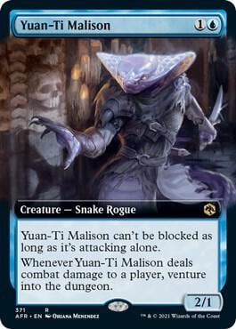 Yuan-Ti Malison (Extended Art), Adventures in the Forgotten Realms 371