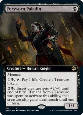Forsworn Paladin (Extended Art), Adventures in the Forgotten Realms 375