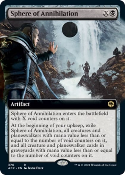 Sphere of Annihilation (Extended Art), Adventures in the Forgotten Realms 376