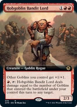 Hobgoblin Bandit Lord (Extended Art), Adventures in the Forgotten Realms 379