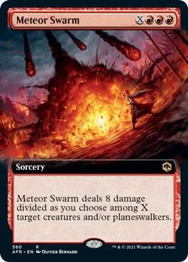 Meteor Swarm (Extended Art), Adventures in the Forgotten Realms 380