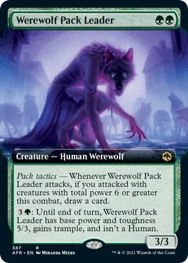 Werewolf Pack Leader (Extended Art), Adventures in the Forgotten Realms 387