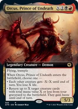 Orcus, Prince of Undeath (Extended Art), Adventures in the Forgotten Realms 388