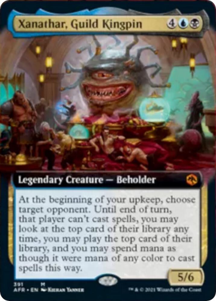 Xanathar, Guild Kingpin (Extended Art), Adventures in the Forgotten Realms 391