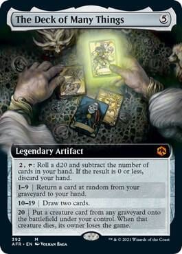 The Deck of Many Things (Extended Art), Adventures in the Forgotten Realms 392