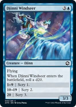 Djinni Windseer, Adventures in the Forgotten Realms 55