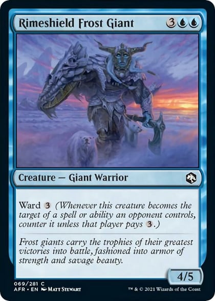 Rimeshield Frost Giant, Adventures in the Forgotten Realms 69