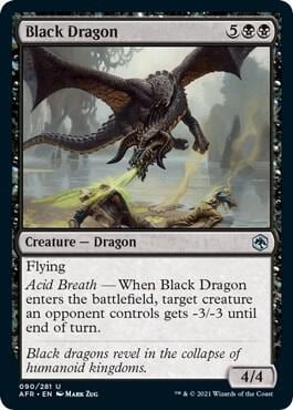 Black Dragon, Adventures in the Forgotten Realms 90