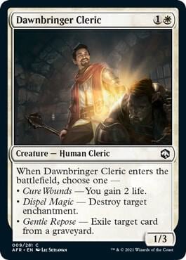 Dawnbringer Cleric, Adventures in the Forgotten Realms 9