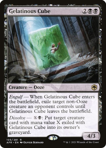 Gelatinous Cube, AFR Ampersand Promos 105