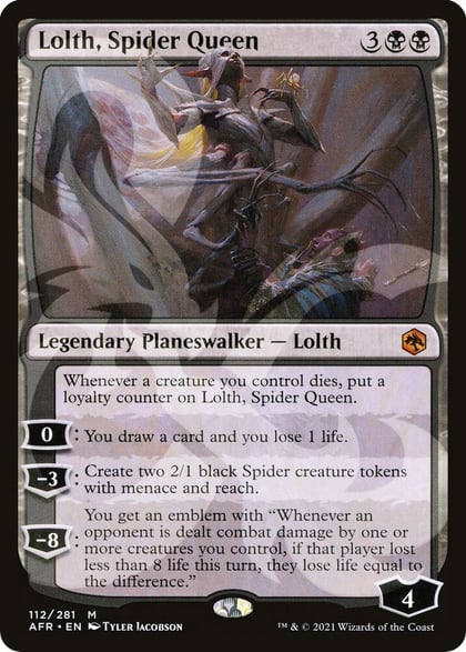 Lolth, Spider Queen, AFR Ampersand Promos 112