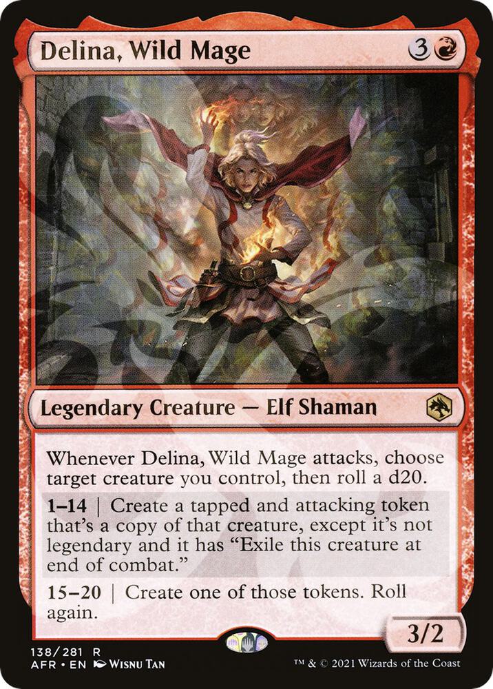 Delina, Wild Mage, AFR Ampersand Promos 138