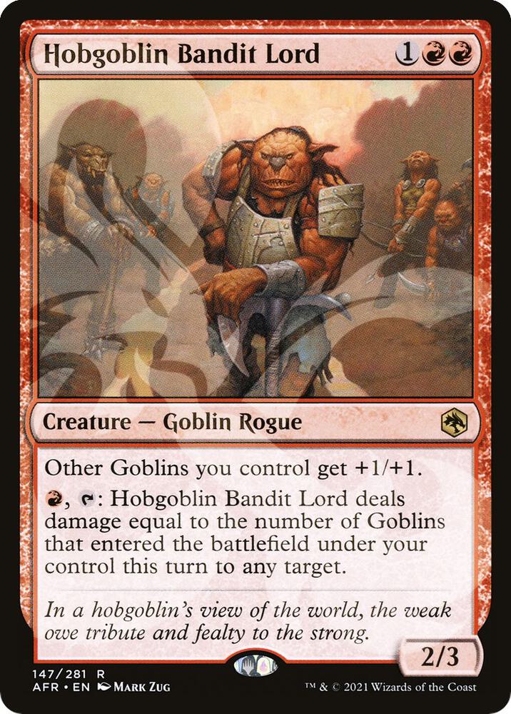 Hobgoblin Bandit Lord, AFR Ampersand Promos 147