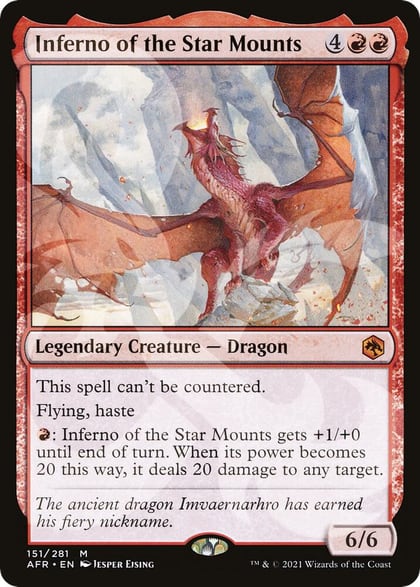 Inferno of the Star Mounts, AFR Ampersand Promos 151