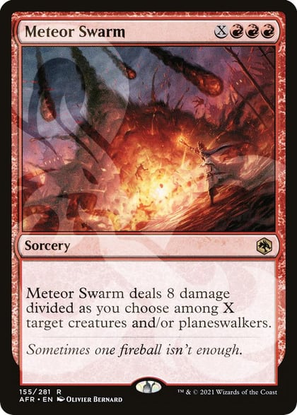 Meteor Swarm, AFR Ampersand Promos 155