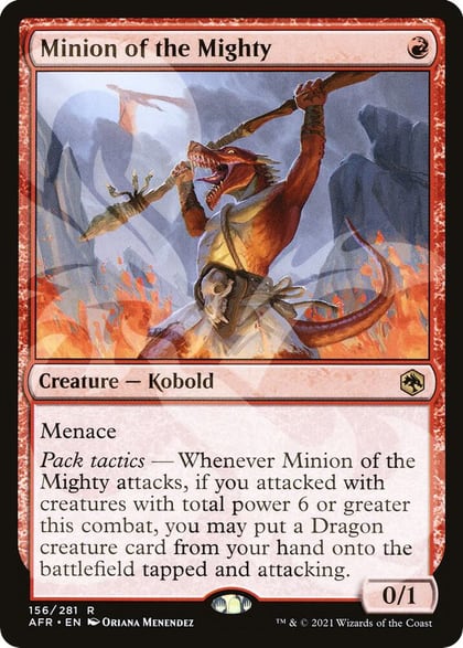 Minion of the Mighty, AFR Ampersand Promos 156