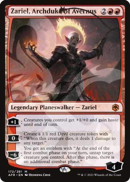 Zariel, Archduke of Avernus, AFR Ampersand Promos 172