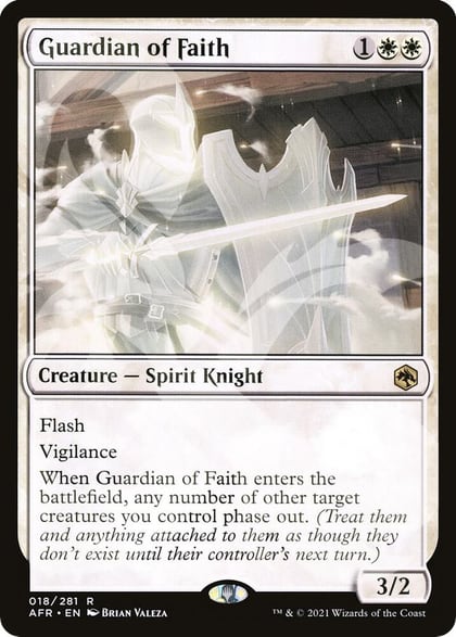 Guardian of Faith, AFR Ampersand Promos 18