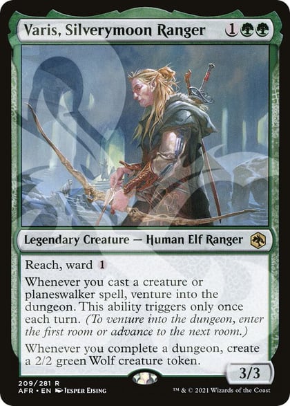 Varis, Silverymoon Ranger, AFR Ampersand Promos 209