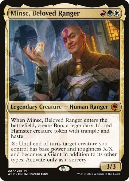 Minsc, Beloved Ranger, AFR Ampersand Promos 227