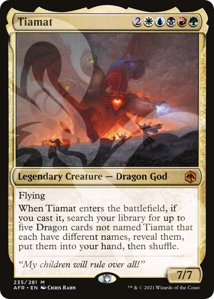 Tiamat, AFR Ampersand Promos 235