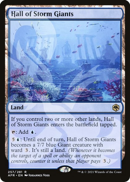Hall of Storm Giants, AFR Ampersand Promos 257