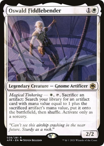 Oswald Fiddlebender, AFR Ampersand Promos 28