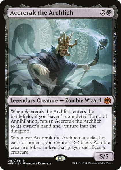 Acererak the Archlich, AFR Ampersand Promos 87