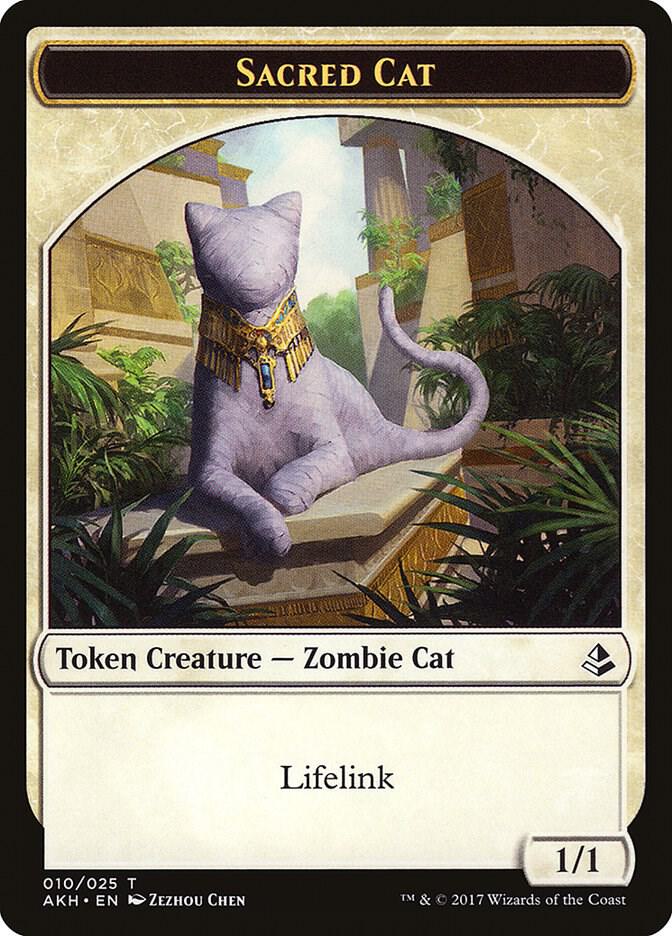 Sacred Cat Token, Amonkhet 10