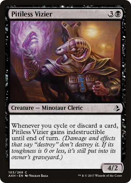 Pitiless Vizier, Amonkhet 103