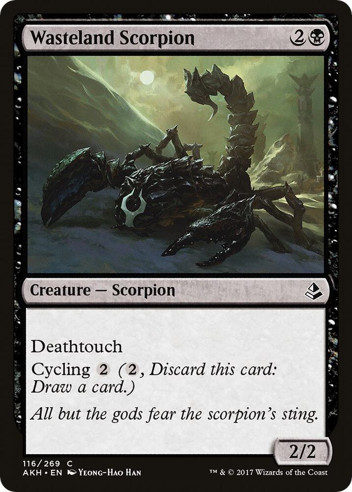 Wasteland Scorpion, Amonkhet 116
