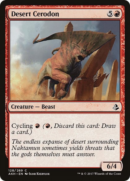 Desert Cerodon, Amonkhet 128