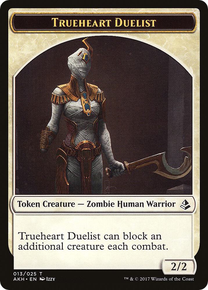 Trueheart Duelist // Snake Double-Sided Token, Amonkhet 13 // 23