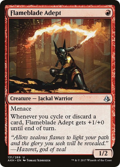 Flameblade Adept, Amonkhet 131