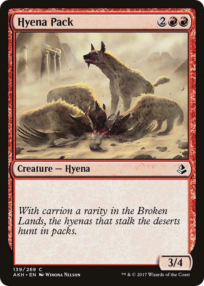 Hyena Pack, Amonkhet 139