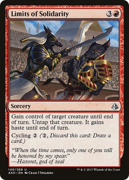 Limits of Solidarity, Amonkhet 140