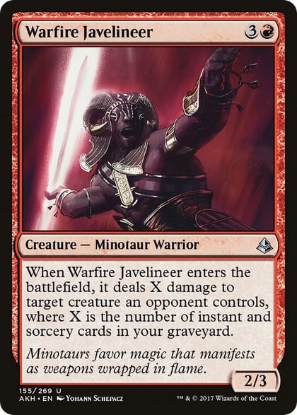 Warfire Javelineer, Amonkhet 155